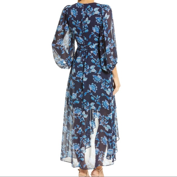 ELIZA J V Neck High Low Maxi - Picture 2 of 5